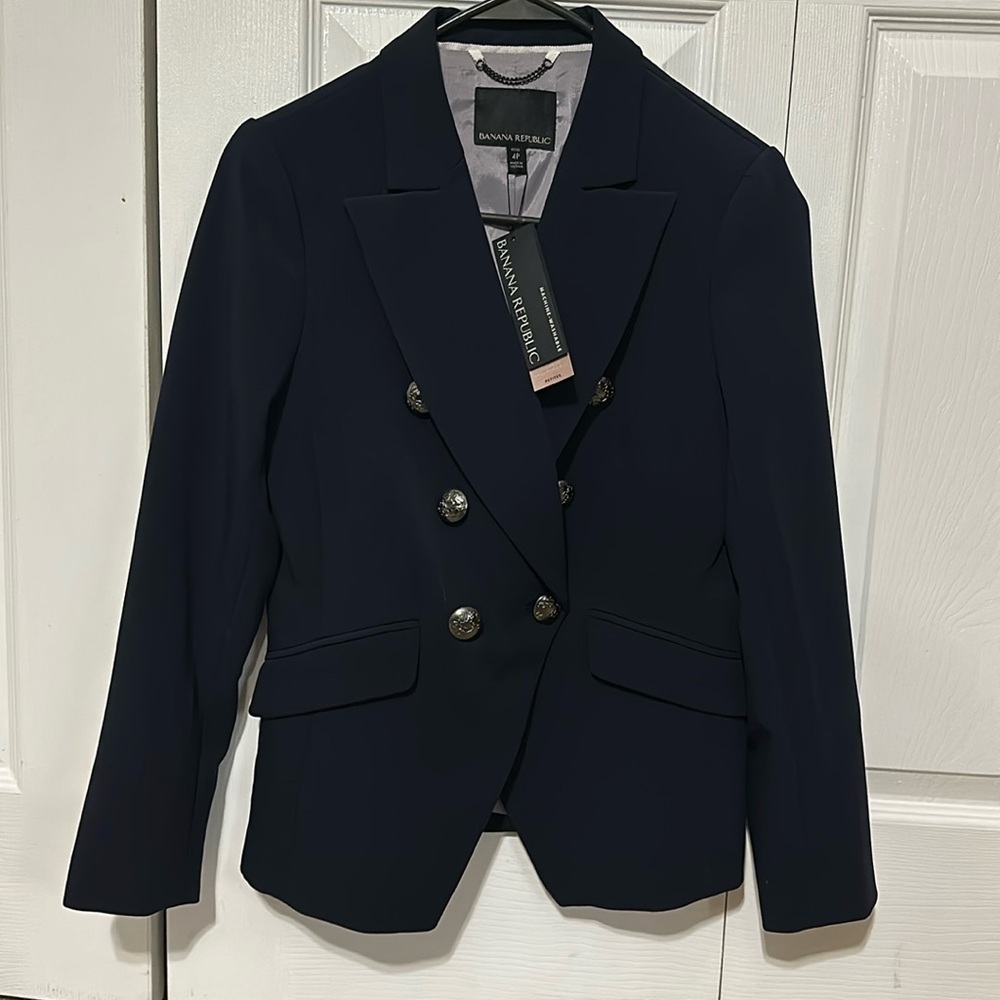 Banana Republic Navy Blazer